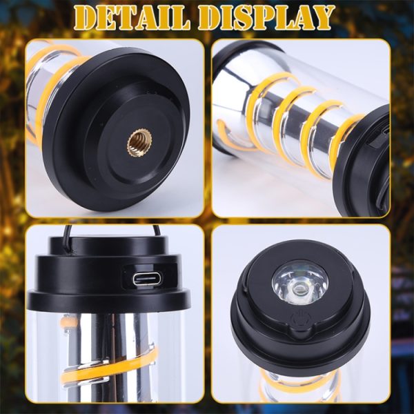 USB-C / Type-C Outdoor Portable Camping Night Light Set - Image 4
