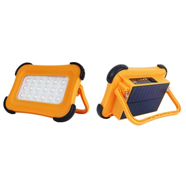 50W 32 LEDs Solar Portable Camping Magnetic Emergency Light with Four Levels of Brightness: Battery Indicator - Image 2