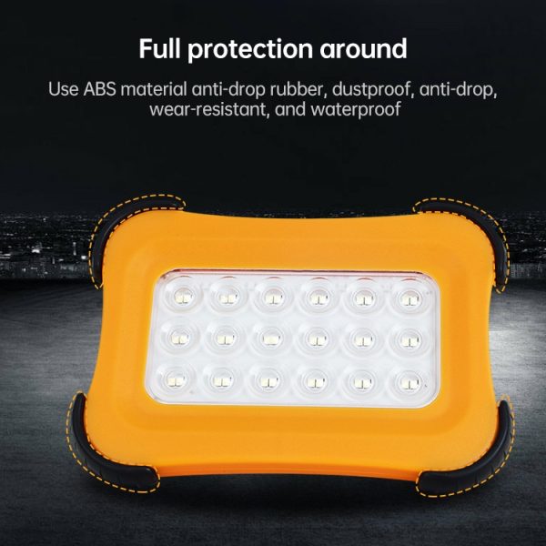 50W 32 LEDs Solar Portable Camping Magnetic Emergency Light with Four Levels of Brightness: Battery Indicator - Image 10