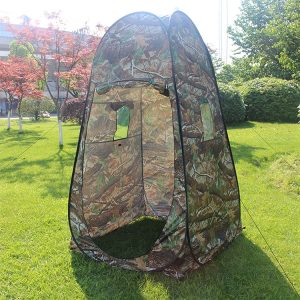 Clothes Changing Bathing Tent with Window, Size: 195x120x120cm