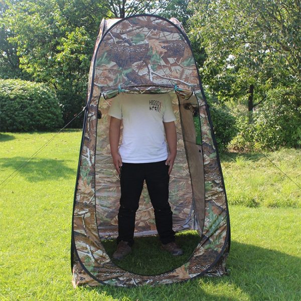 Clothes Changing Bathing Tent with Window, Size: 195x120x120cm - Image 9