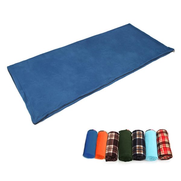 Aotu AT6109 Outdoor Camping Fleece Sleeping Bag for Adult, Random Color Delivery, Size: 180x75cm