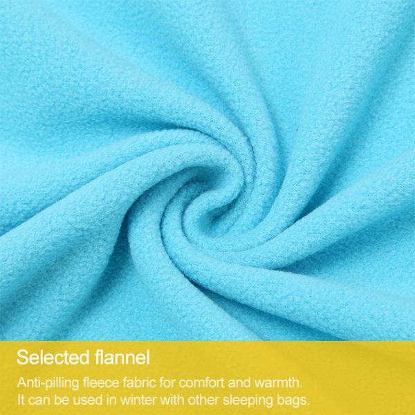 Aotu AT6109 Outdoor Camping Fleece Sleeping Bag for Adult, Random Color Delivery, Size: 180x75cm – Image 5