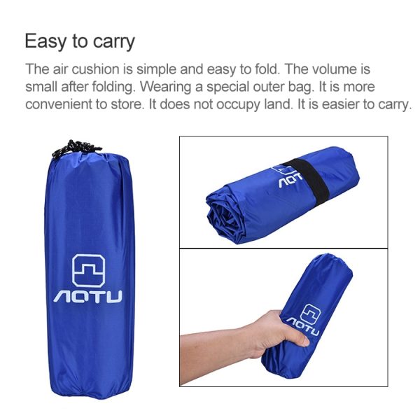 Aotu AT6241 Outdoor Camping Inflatable Cushion TPU Air Mattress, Size: 190x57x5.5cm - Image 4