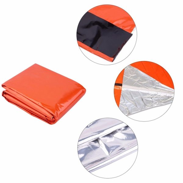 Aotu AT9040 Outdoor Camping Envelope Type Thermal First Aid Sleeping Bag for Adult, Size: 213x91cm - Image 4