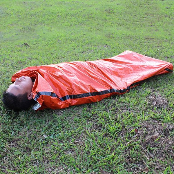 Aotu AT9040 Outdoor Camping Envelope Type Thermal First Aid Sleeping Bag for Adult, Size: 213x91cm - Image 8