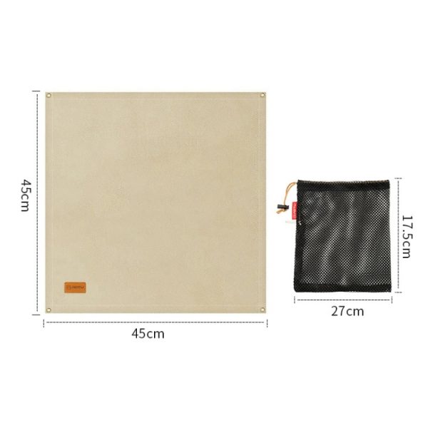 AOTU AT9044 Outdoor Camping Fire Blanket Barbecue Insulation Mat, Size: 45 x 45cm - Image 2