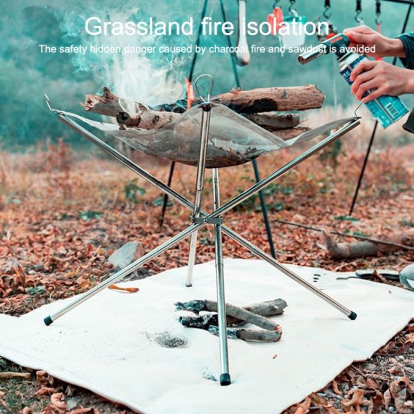 AOTU AT9044 Outdoor Camping Fire Blanket Barbecue Insulation Mat, Size: 45 x 45cm - Image 4