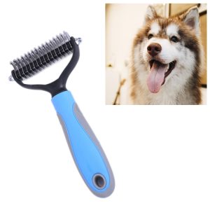 Pet Stainless Steel Dog Comb, Size: 18x7cm