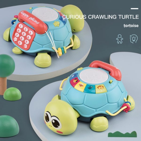 6 in 1 Electric Multifunctional Early Education Turtle - Image 3