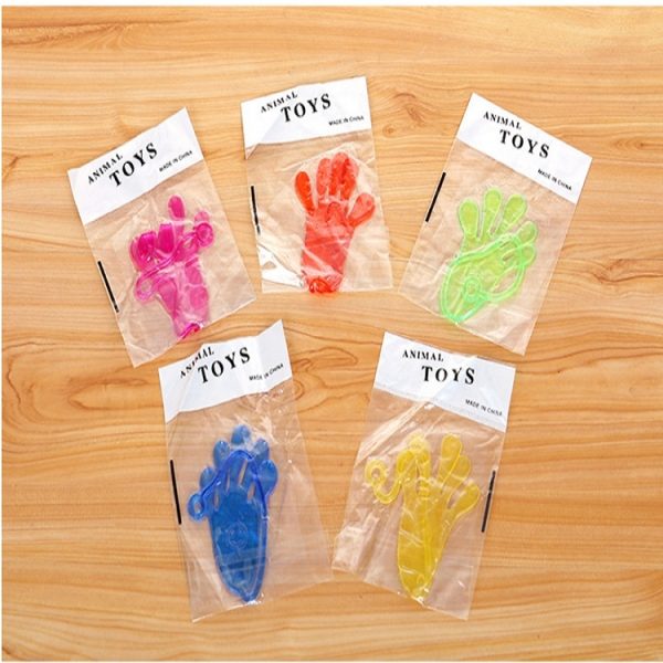 10  PCS Elastic Flexible Sticky Palms Large Climbing Wall Palms, Random Color - Image 2