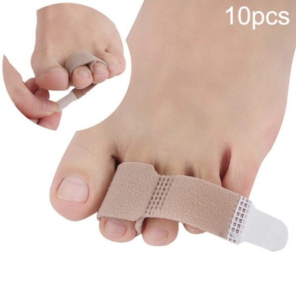 10pcs Toe Finger Straightener Hook Splint