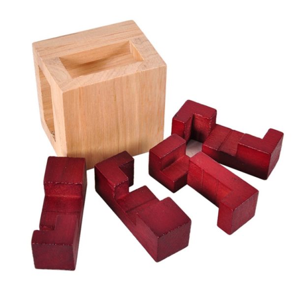 Wooden Adults Kids Educational Lock Toy - Image 3