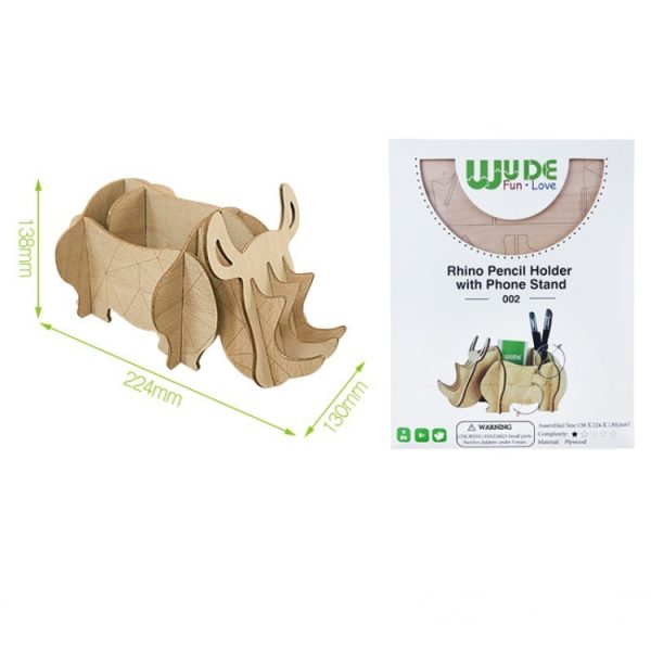 3D Three -Dimensional Children Wood Puzzles Model - Image 5