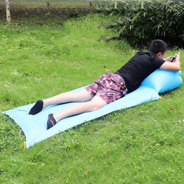 Outdoor Waterproof Air Pillow Picnic Mat - Image 2