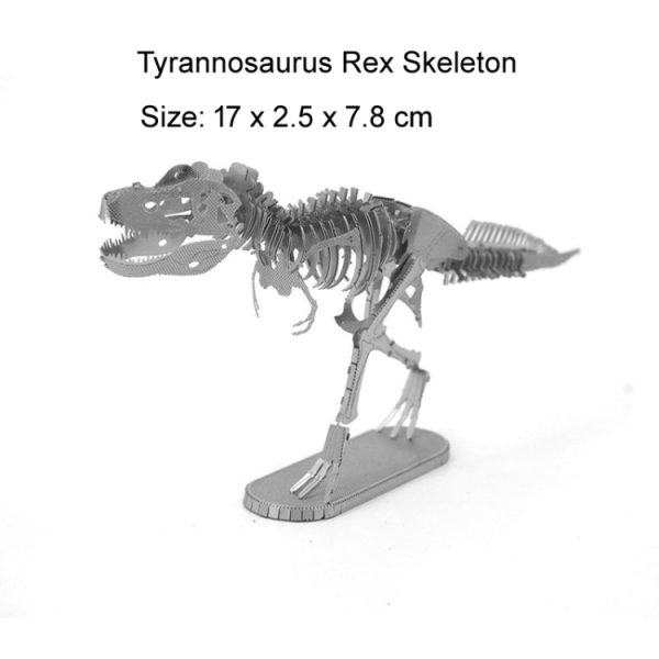 3D Metal Assembly Model DIY Puzzle Dinosaur Model - Image 2
