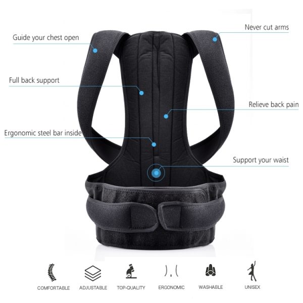 Spine Posture Support Belt Adjustable - Image 5