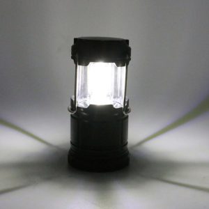 3W Portable COB LED Lantern Collapsible Outdoor Waterproof Hiking Light
