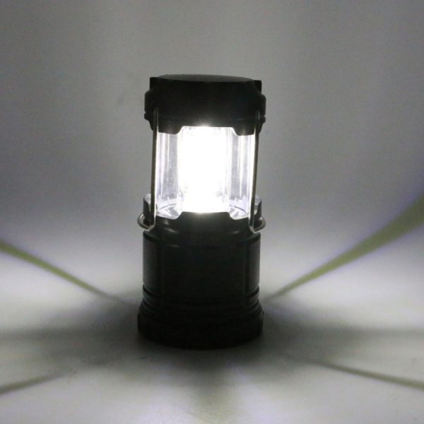 3W Portable COB LED Lantern Collapsible Outdoor Waterproof Hiking Light
