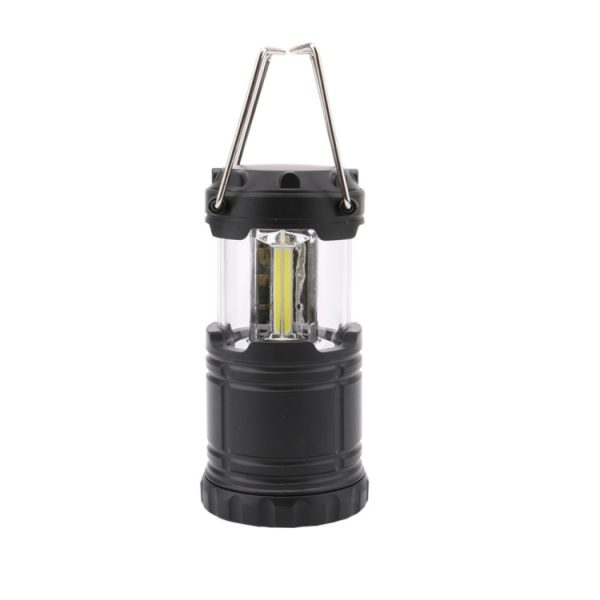 3W Portable COB LED Lantern Collapsible Outdoor Waterproof Hiking Light - Image 2