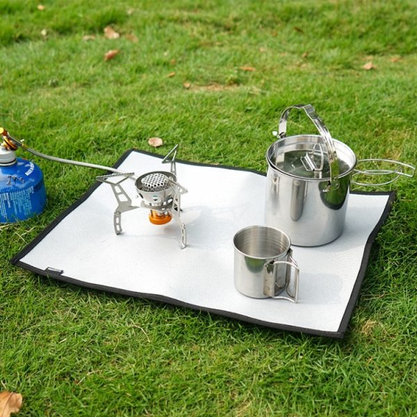 Outdoor Camping Fireproof Cloth Picnic Barbecue Heat Insulation Mat - Image 9