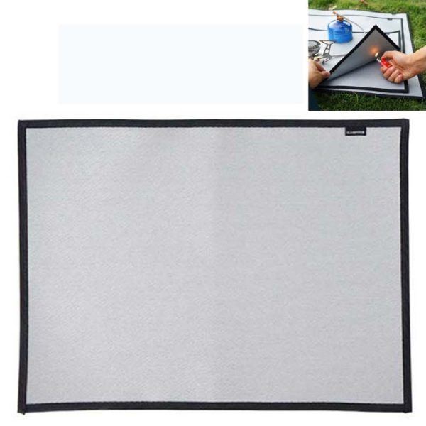 Outdoor Camping Fireproof Cloth Picnic Barbecue Heat Insulation Mat - Image 3