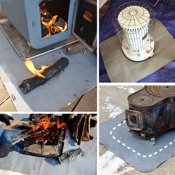 Outdoor Camping Fireproof Cloth Picnic Barbecue Heat Insulation Mat - Image 16