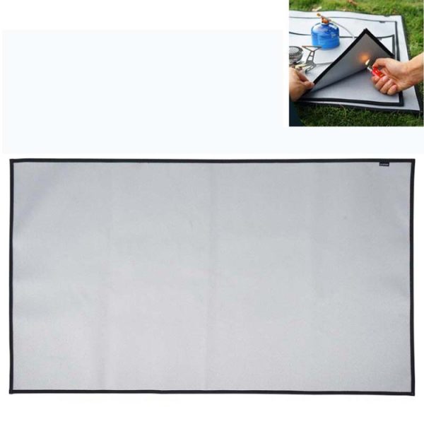 Outdoor Camping Fireproof Cloth Picnic Barbecue Heat Insulation Mat - Image 4