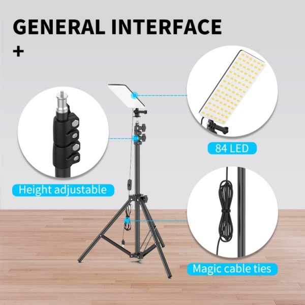 Portable Outdoor Camping Adjustable Bracket Work Lamp - Image 6