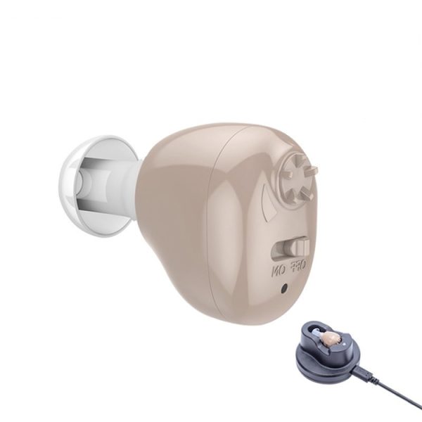Z-12 Rechargeable In-Ear  Hearing Aid with USB Cradle Charger - Image 2