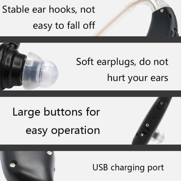 GM-105 Elderly Hearing Aid Sound Amplifier - Image 11