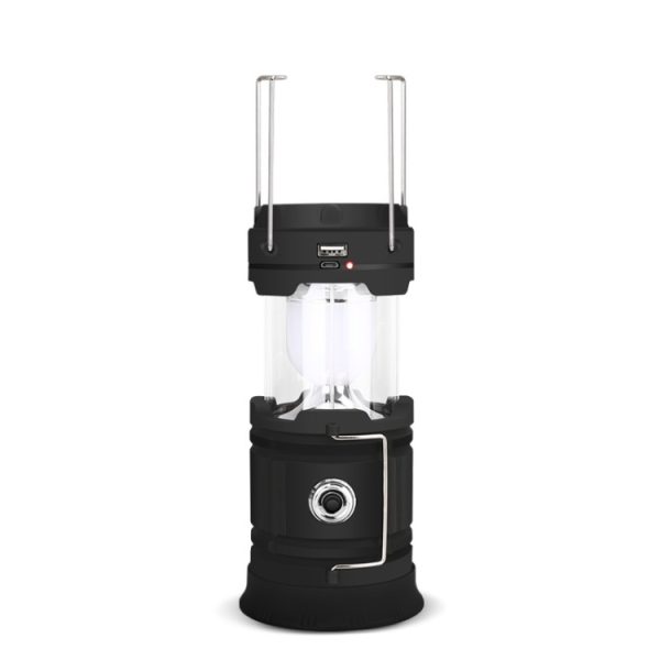 5803 Solar Camping LED Emergency Portable Light Support USB Output - Image 2