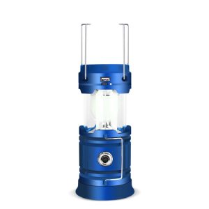 5803 Solar Camping LED Emergency Portable Light Support USB Output