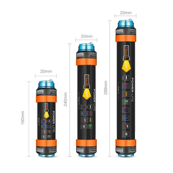 Outdoor LED Camping IP68 Waterproof Flashlight with Mosquito Repellent / Warning Function – Image 13