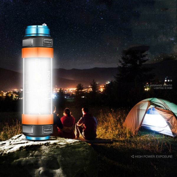 Outdoor LED Camping IP68 Waterproof Flashlight with Mosquito Repellent / Warning Function – Image 15