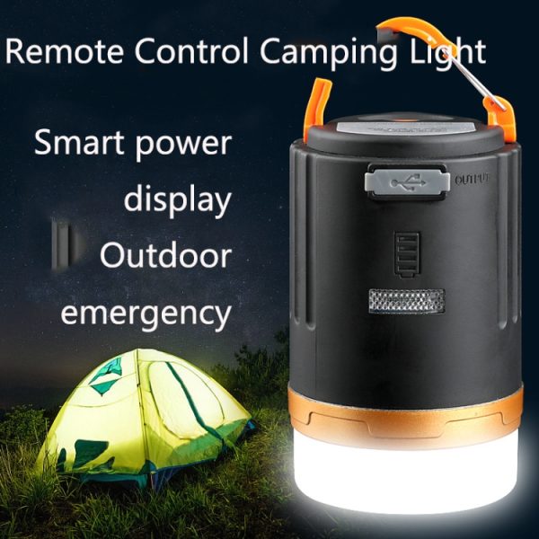 Remote Control Outdoor Lighting Portable USB LED Lantern Lamp - Image 3