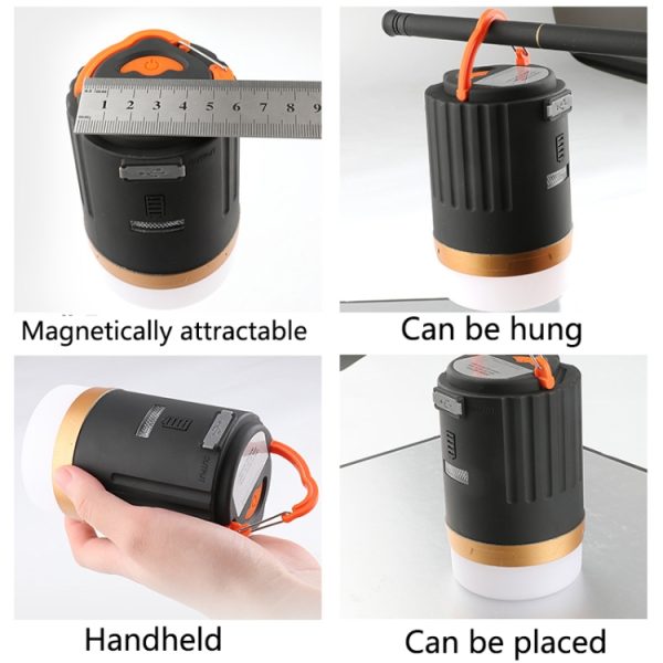 Remote Control Outdoor Lighting Portable USB LED Lantern Lamp - Image 7
