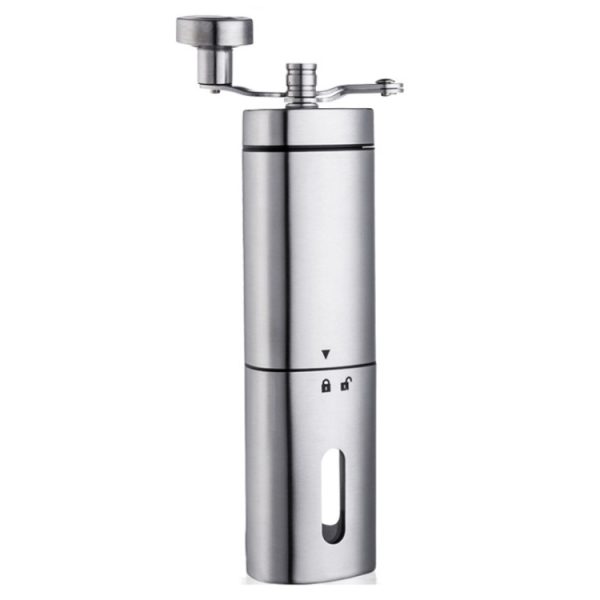 Household Stainless Steel Hand-Cranked Coffee Machine Grinder – Image 3
