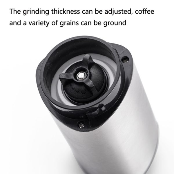 Household Stainless Steel Hand-Cranked Coffee Machine Grinder – Image 6
