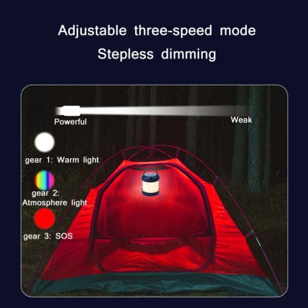 Outdoor Folding Magnetic LED Emergency Camping Light - Image 7