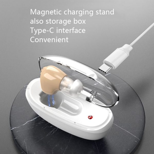 Portable Ear Canal Rechargeable Hearing Aid - Image 9