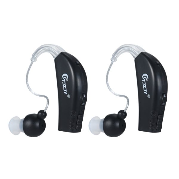 Rechargeable Hearing Aids for Seniors Personal Sound Amplifier with Charging Base,EU Plug - Image 2