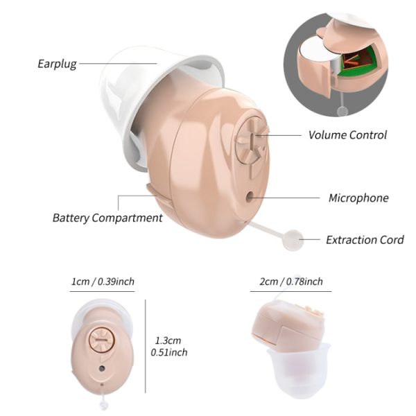 CIC Digital Ear Hearing Aid Sound Amplifier For The Elderly - Image 4