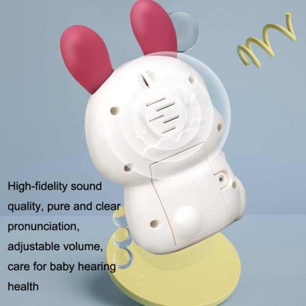Children Singing Luminous Rabbit Early Education Learning Machine – Image 6