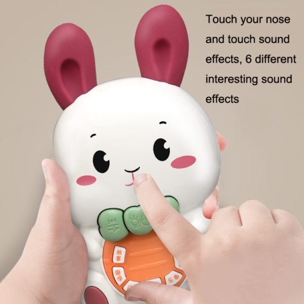 Children Singing Luminous Rabbit Early Education Learning Machine – Image 7