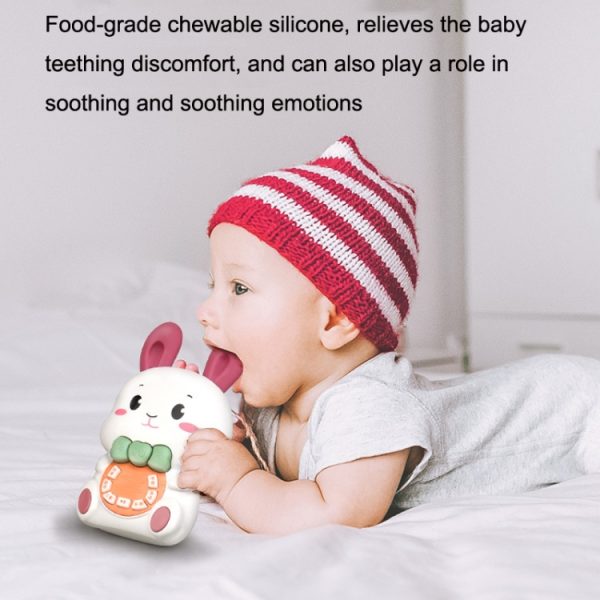 Children Singing Luminous Rabbit Early Education Learning Machine – Image 9