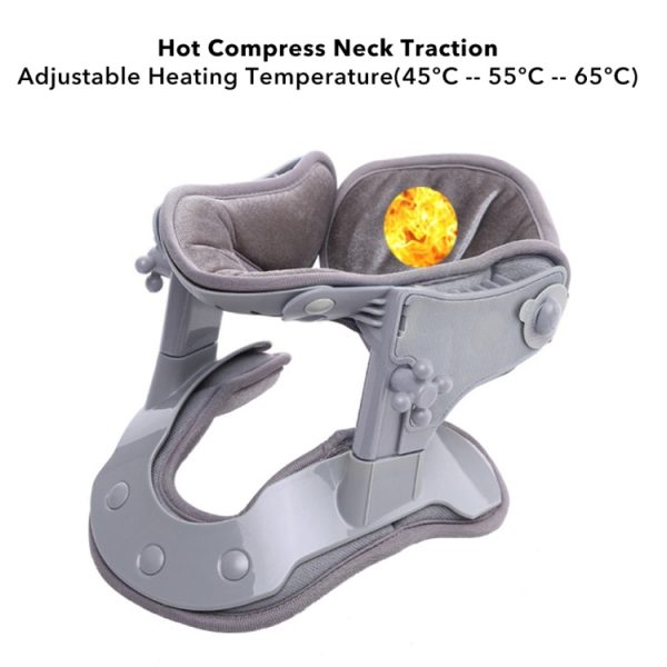 Adjustable Hot Compress Stretching Neck Brace - Image 3