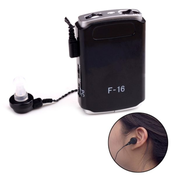 F-16 Pocket Mini Hearing Aid Sound Amplifier Receiver - Image 2
