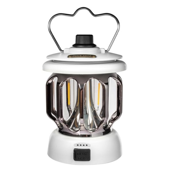 LH-B46 LED Retro Tent Light Convenient USB Charging Camping Light - Image 2