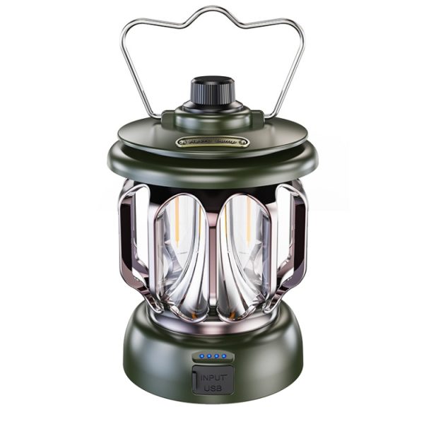 LH-B46 LED Retro Tent Light Convenient USB Charging Camping Light - Image 3